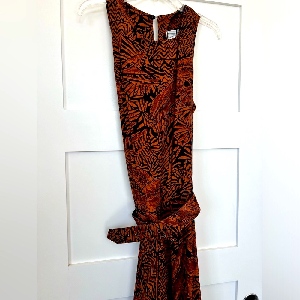 ED Michaels Hawaiian Print Dress - 14